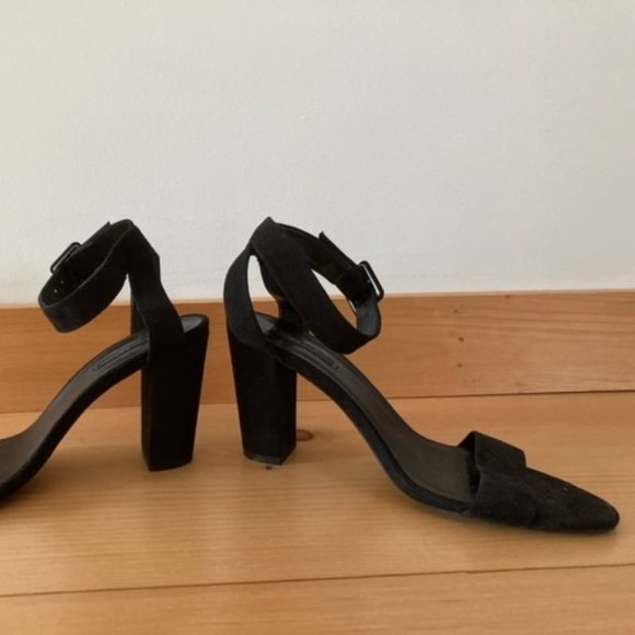 Zara black suede pumps - Picture 4 of 5